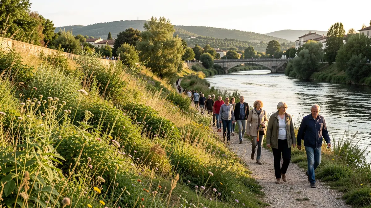Botanical and culinary walk along the Thèze river in St Martin Le Redon.