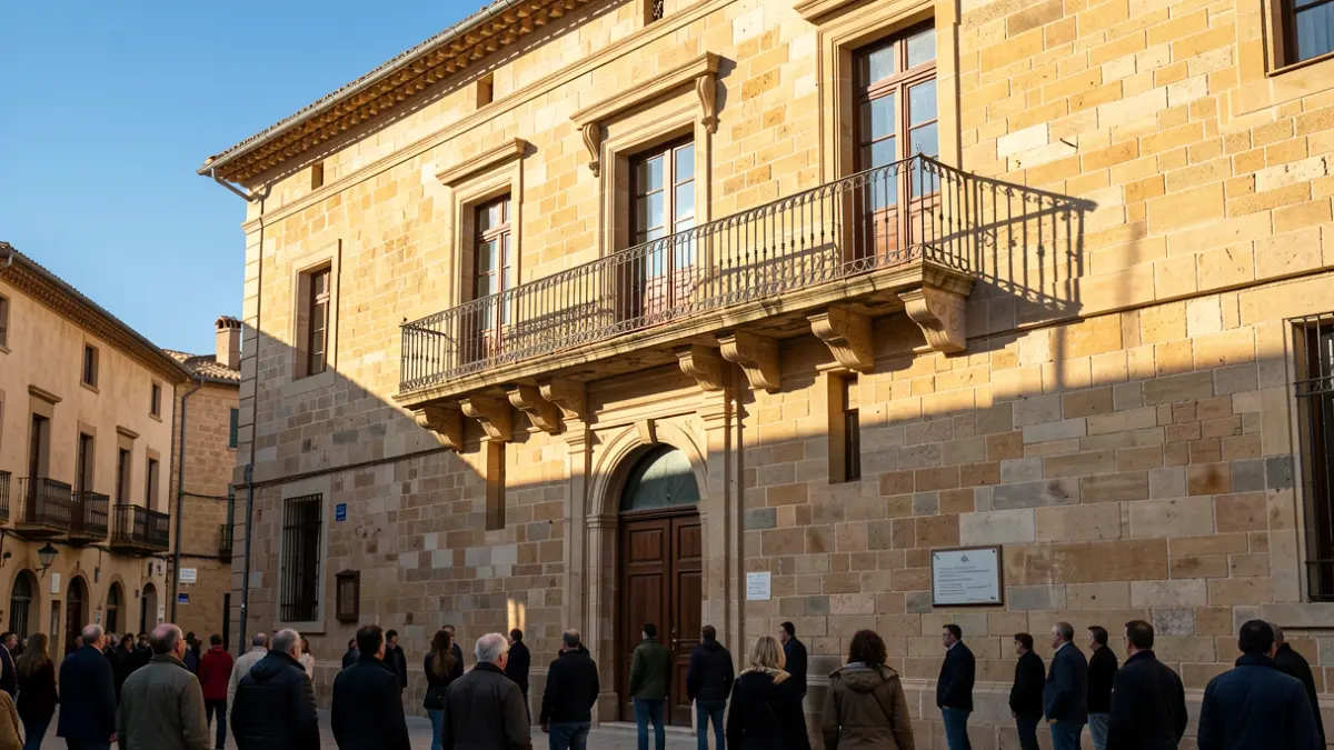 Façade de la mairie de Bernac-Debat.