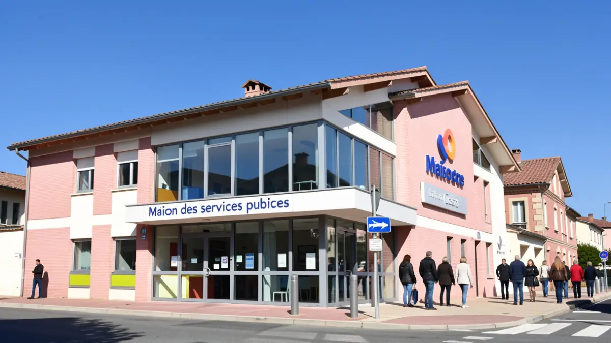 Generic image of the Maison des services publics of Castres.
