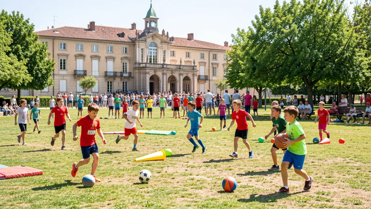 Journée d'initiation sportive pour les écoliers de Quint-Fonsegrives.