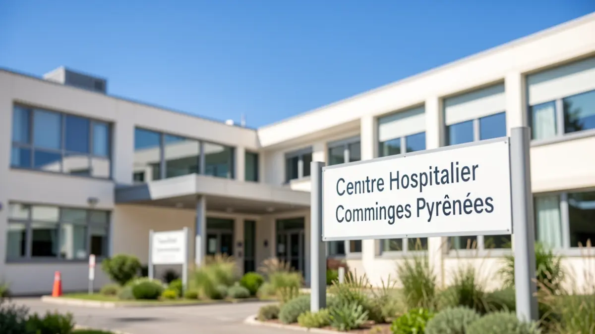 Image générique de l'extérieur d'un hôpital.