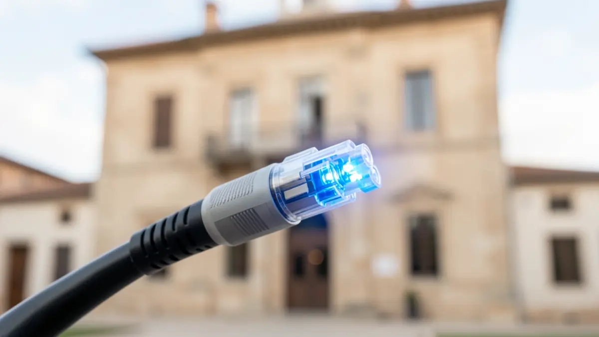 Generic image of fiber optic technology.