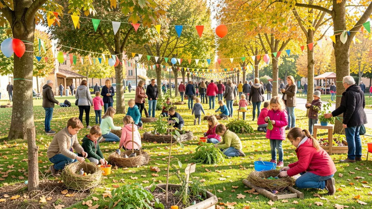Generic image of an outdoor ecological festival for all audiences.