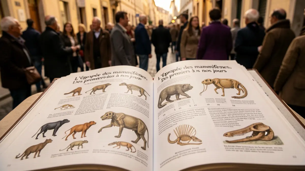 Generic image of a book about mammal evolution.