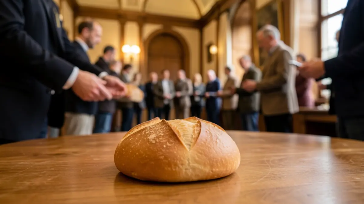 Generic image of a brioche sold for charity.