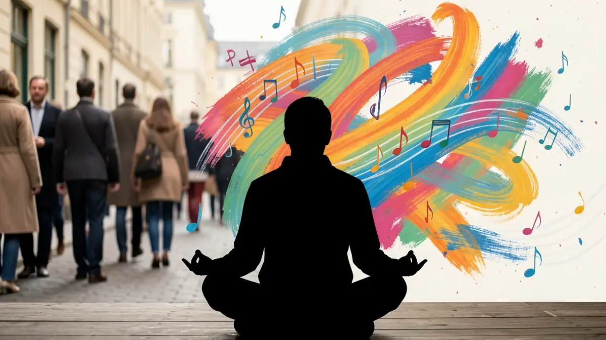 Image générique de la connexion entre santé mentale et arts.