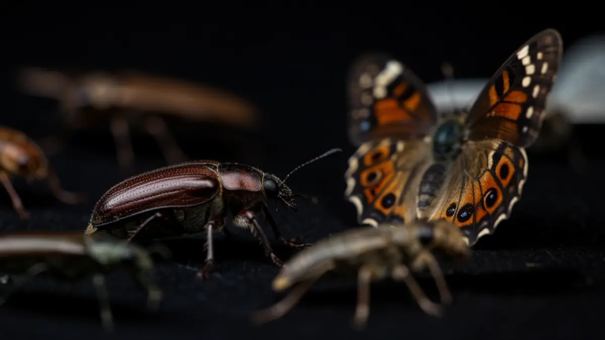 Generic image of nocturnal insects.