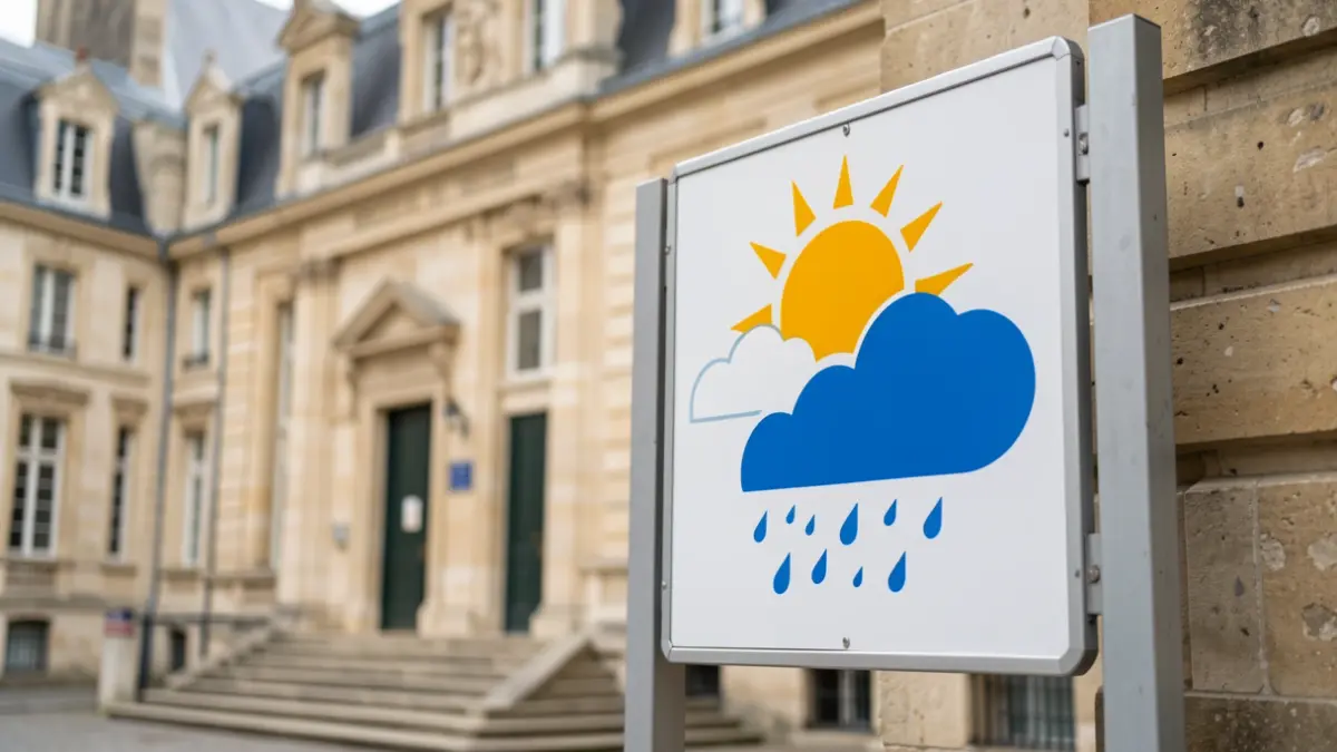 Generic image of the reopening of municipal services after bad weather.