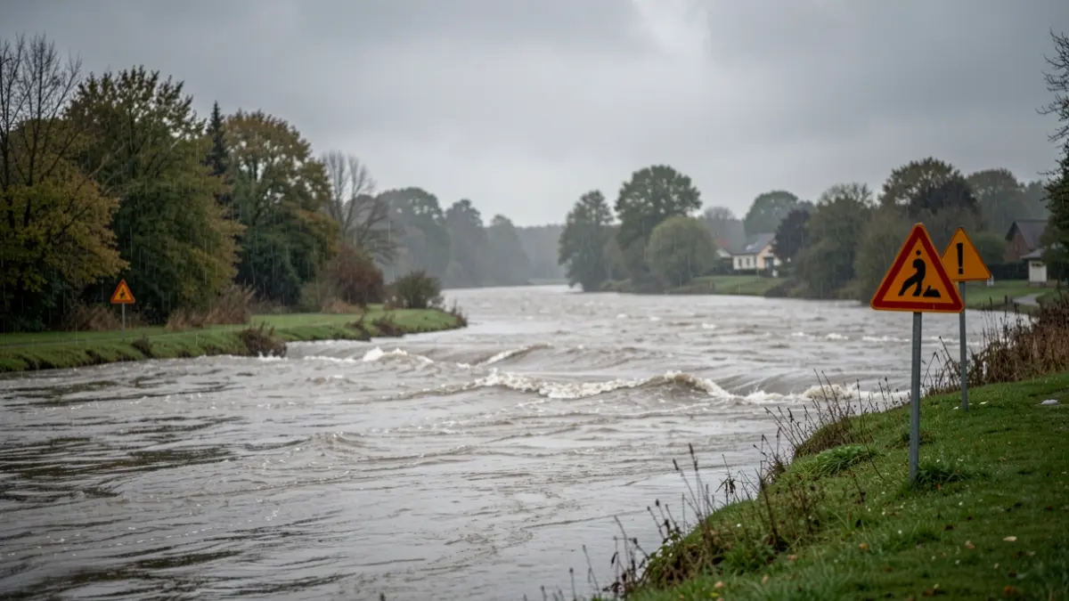 Generic image of flood warning.
