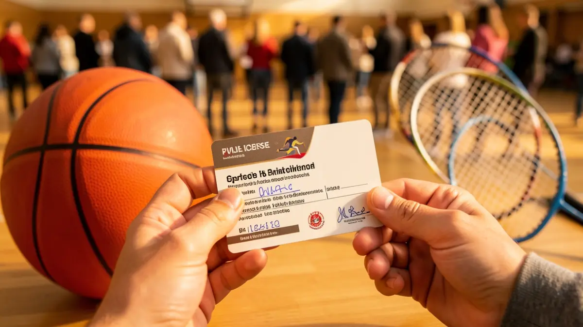 Image générique d'une aide financière pour la pratique sportive.