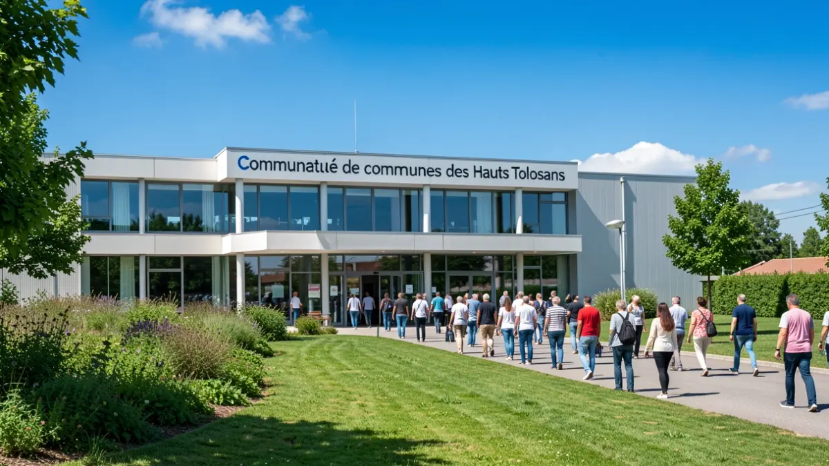 Building of the Hauts Tolosans Community of Communes.