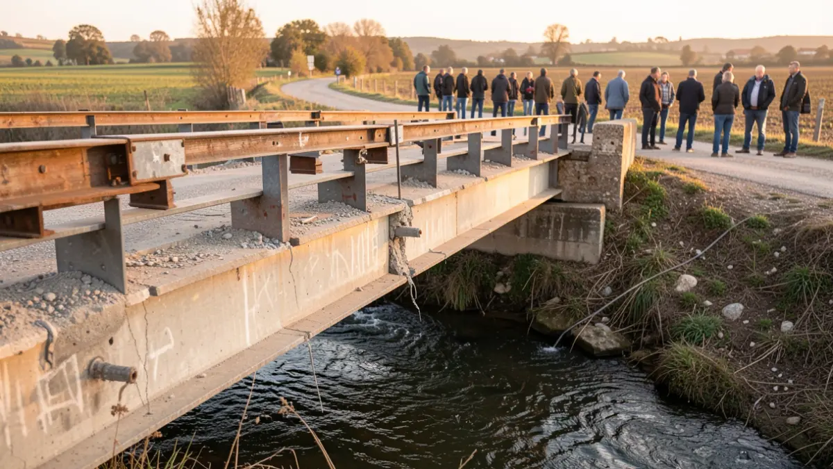 Image générique de travaux sur un pont dans le Tarn-et-Garonne.