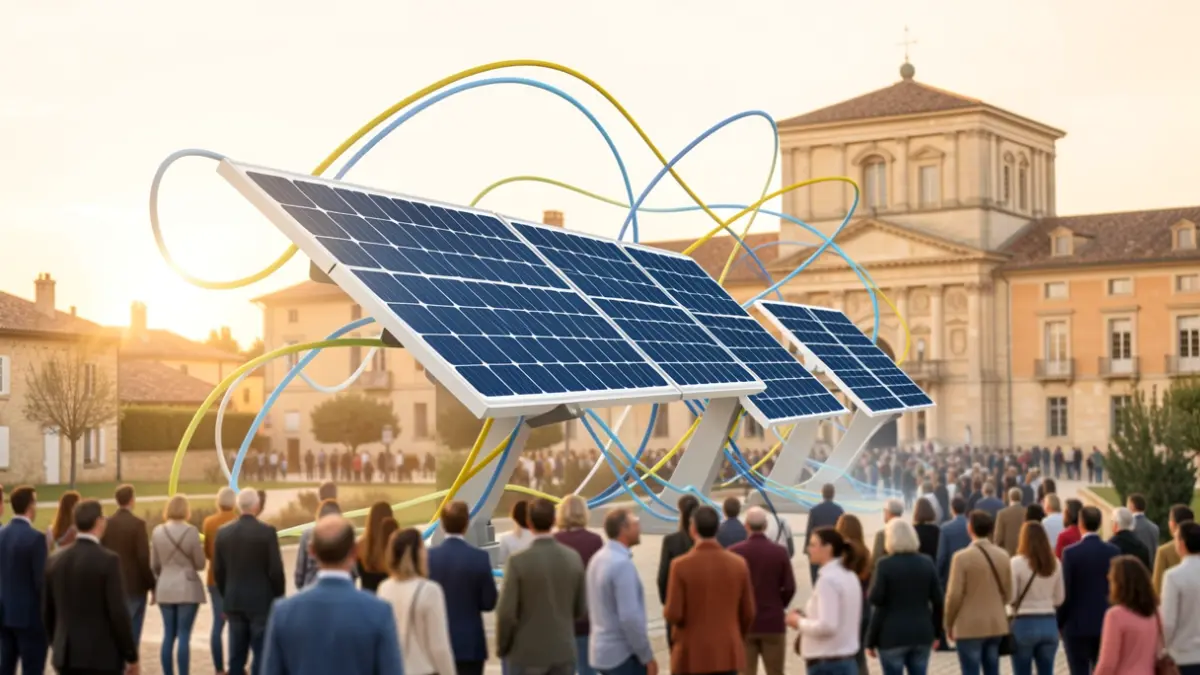 Generic image representing collective energy projects and digital infrastructure in the Aude department.