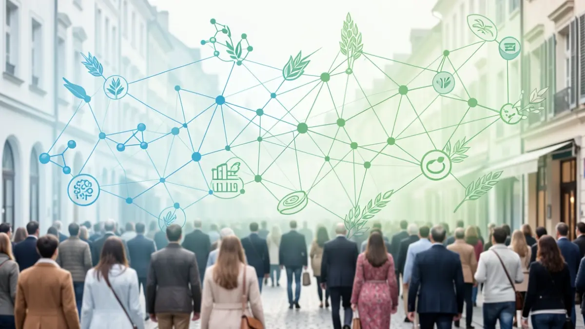 Image générique représentant l'intelligence artificielle et l'aide à la décision dans l'industrie alimentaire.