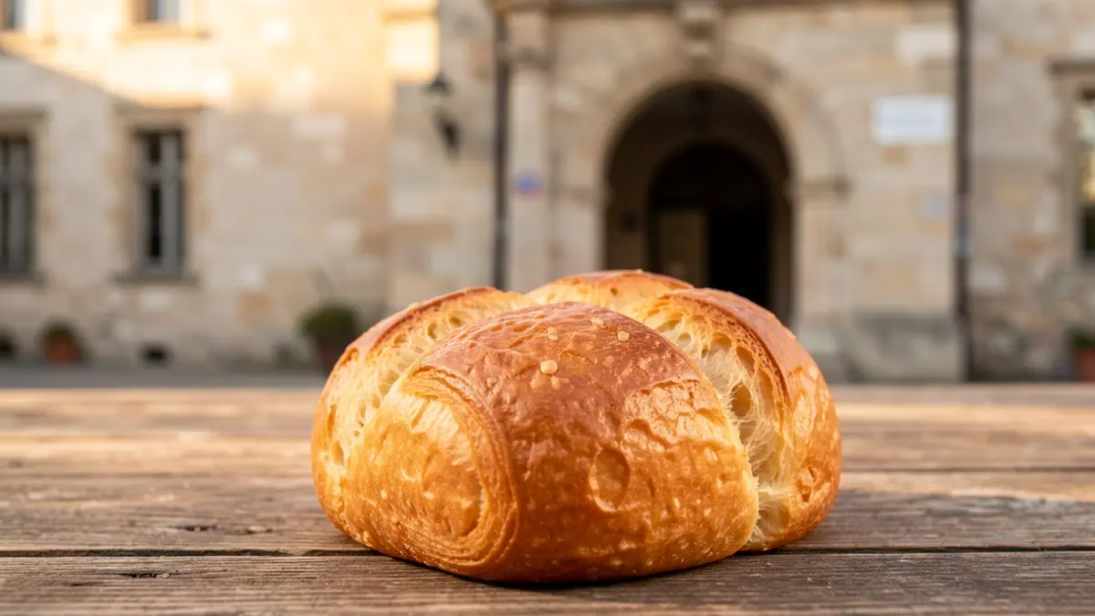 Brioche solidaire offerte à la mairie de Saint-André-de-Sangonis.