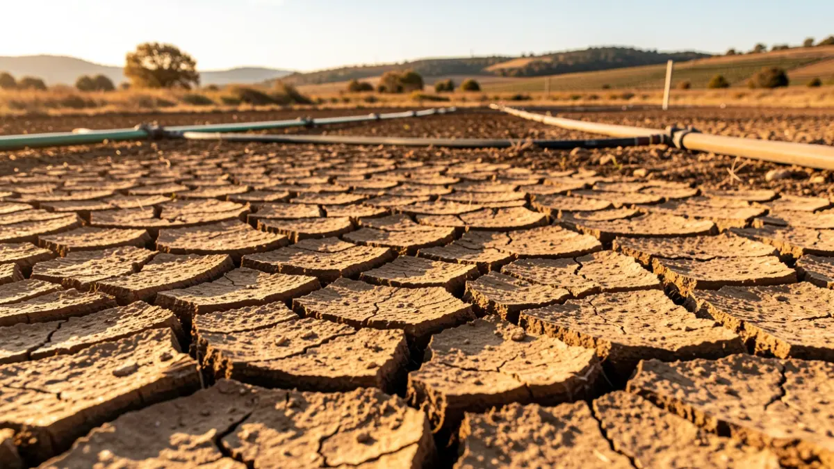 Generic image of cracked earth symbolizing drought.