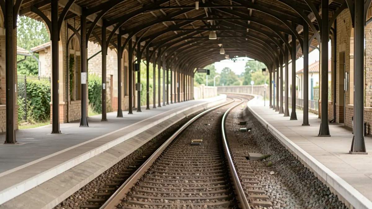 Image générique: lumière douce du jour, aucun train ni texte visible.