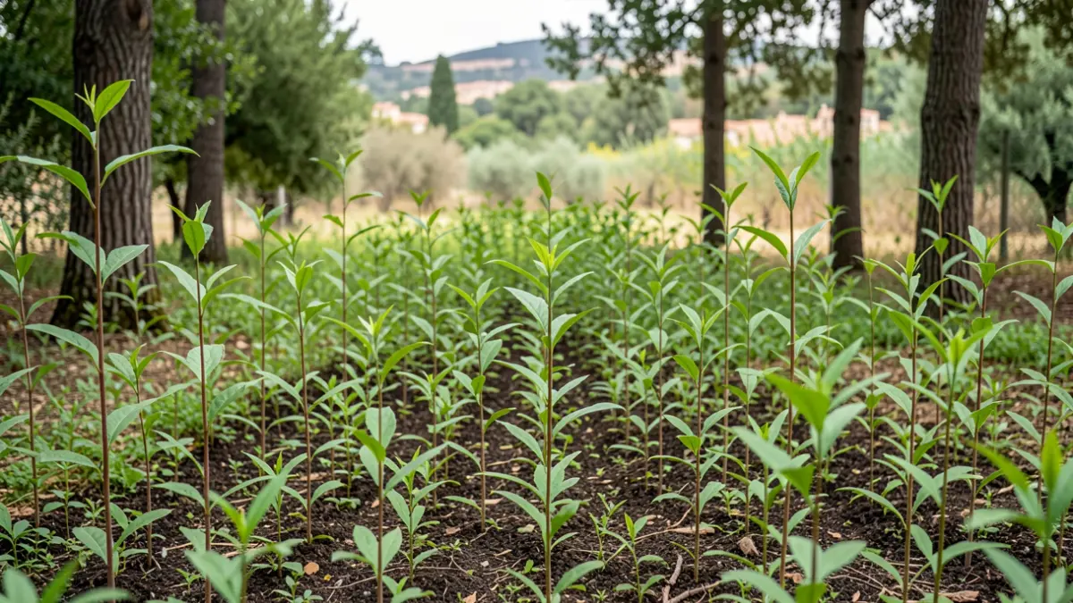 Image générique de forêt Miyawaki en Occitanie.