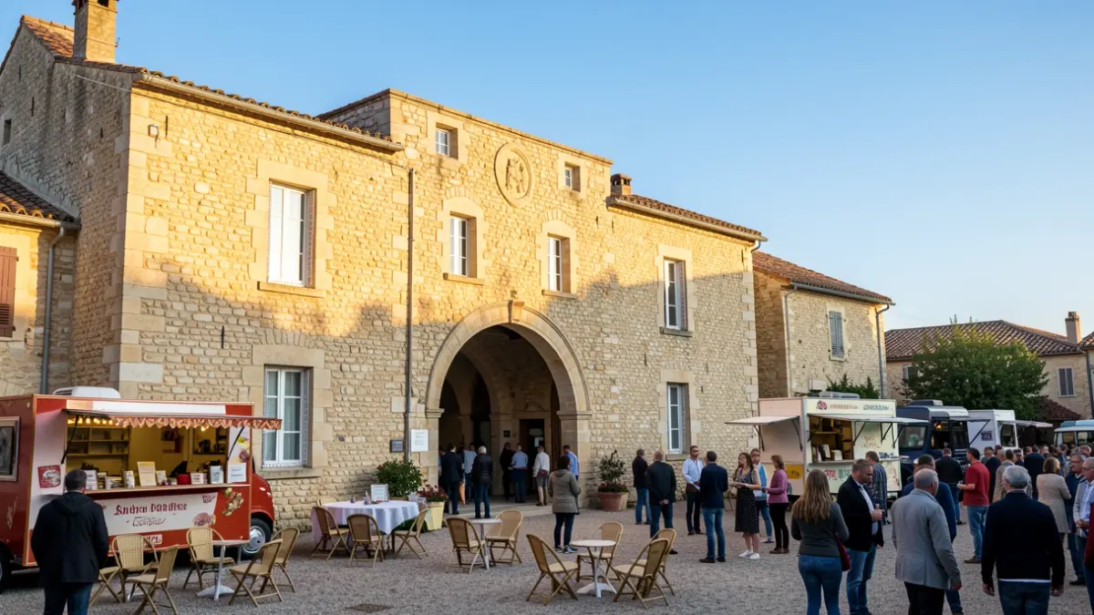 The Dévézou hall in Montferrier-sur-Lez hosting the Trinq'O'Lez event.