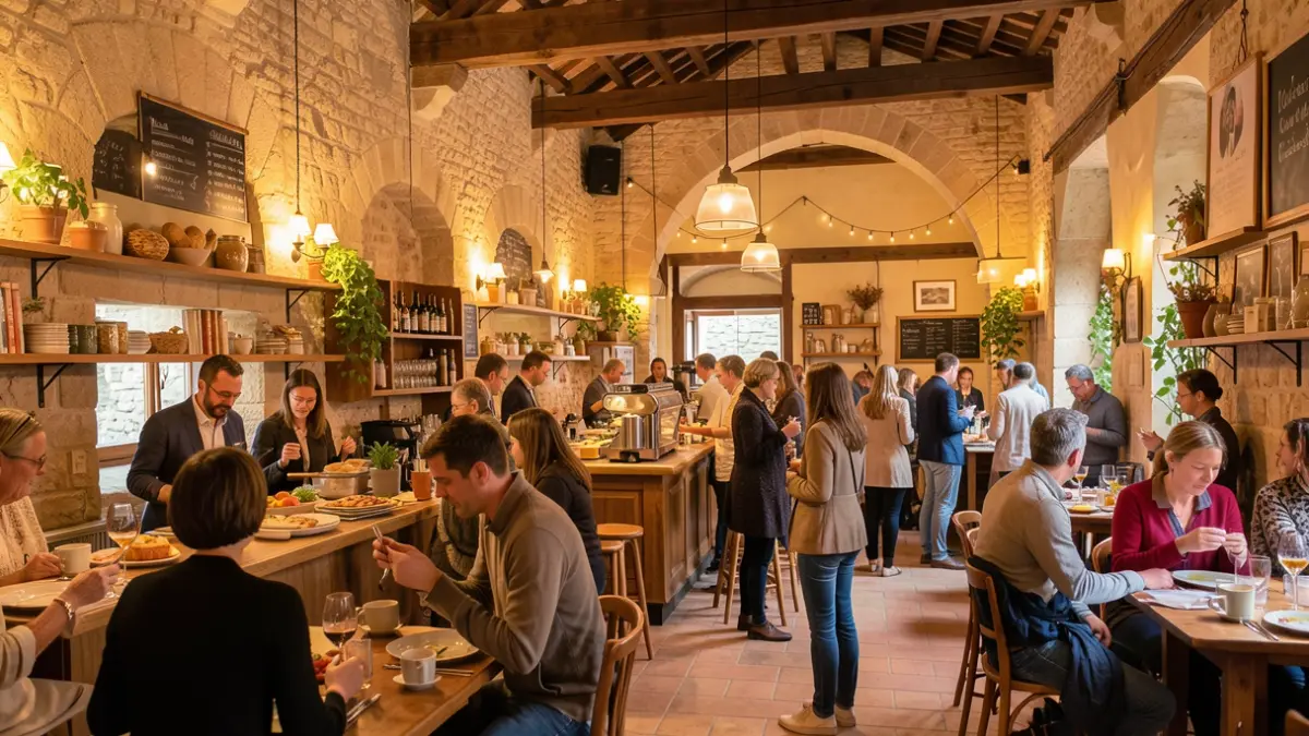 Generic image of a potential culinary space or community meeting place.